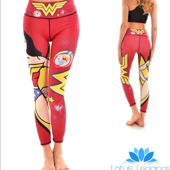 Lotus Pants - Wonder Woman Leggings